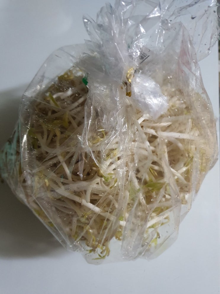  초간단 숙주나물 삶기 & 무침