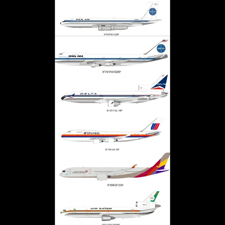  1:200 아시아나 항공 a350-900 HL7771 인플라이트 프리오더