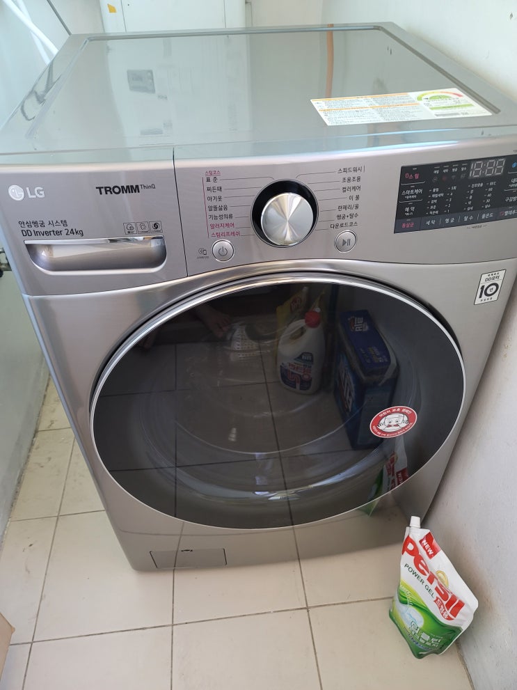  LG 트롬 F24VDD(인공지능)트롬세탁기추천