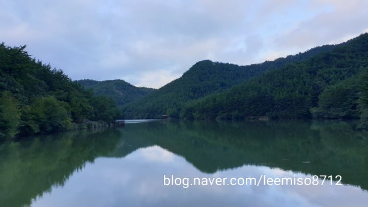  청량한 공기와 호수산책로가 있는 '마산 봉암수원지'