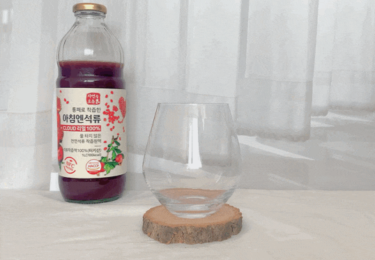 홈카페 : 100% 석류즙으로 석류에이드 만들기 :) 홈카페 : 100% 석류즙으로 석류에이드 만들기 :)
