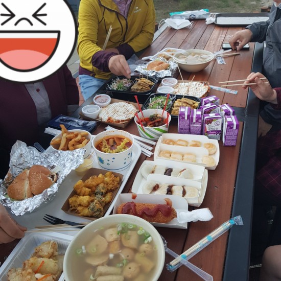  부모님 따라 보산동 월드푸드스트리트 뿌시기