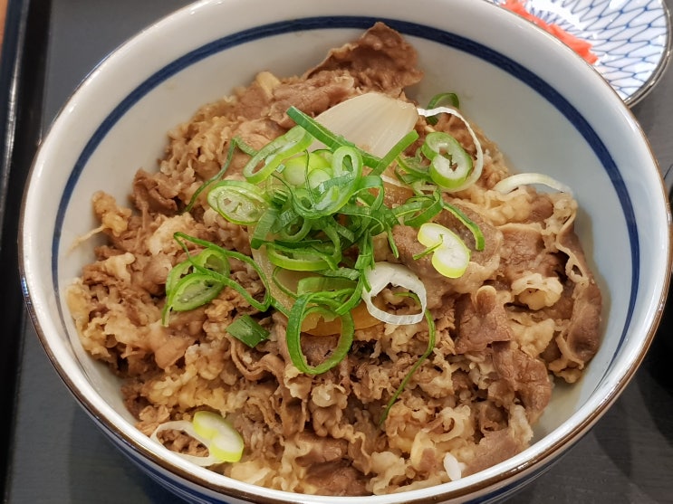  동경규동 용인역북점에서 규동을 먹어보았습니다!
