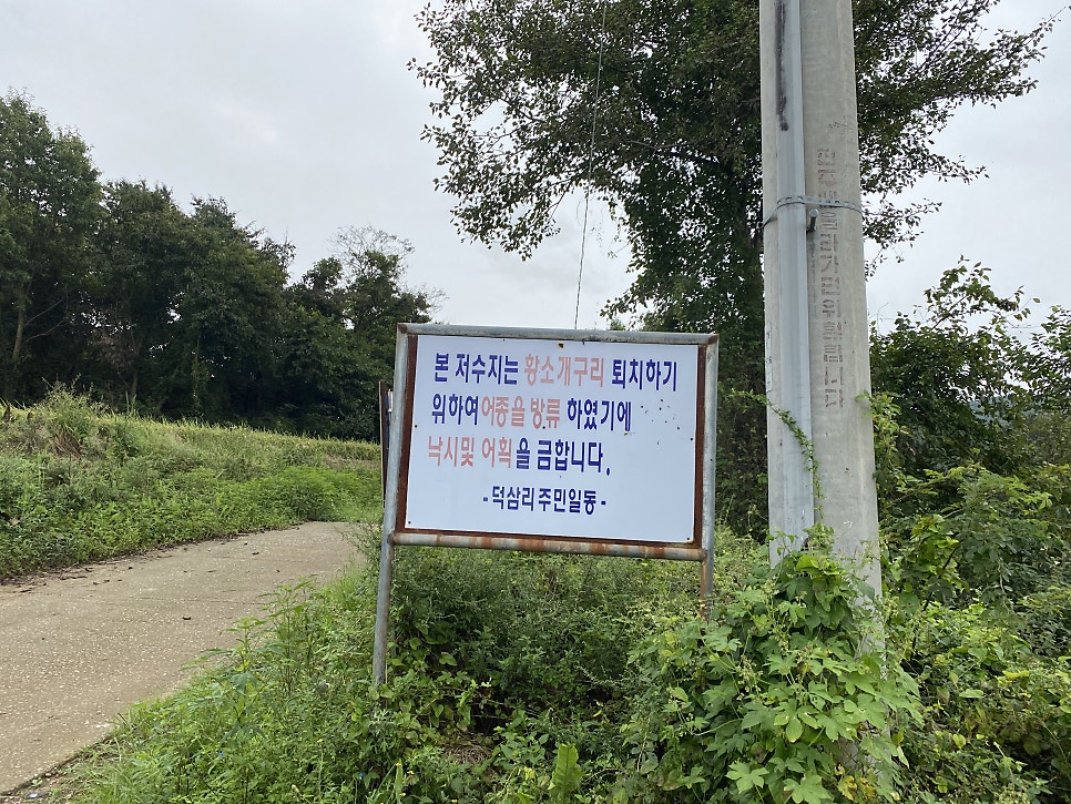 덕삼저수지 사진 1