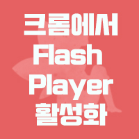  크롬에서 Flash Player 활성화하기
