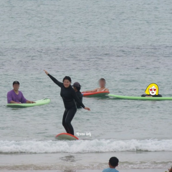  제주도여행, 월정리해변 제주서핑 - 월정서핑스쿨