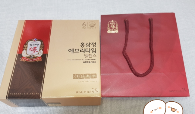  2020 추석선물_25% 할인 중인 정관장 홍삼정 에브리타임 밸런스로 마음을 전하세요 :) (본사 직접 발송)