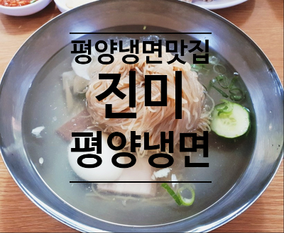 강남구청 학동역 평양냉면맛집 - 진미평양냉면