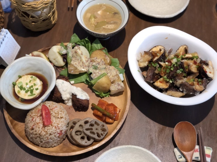  목포맛집 최소 한끼 비건식당