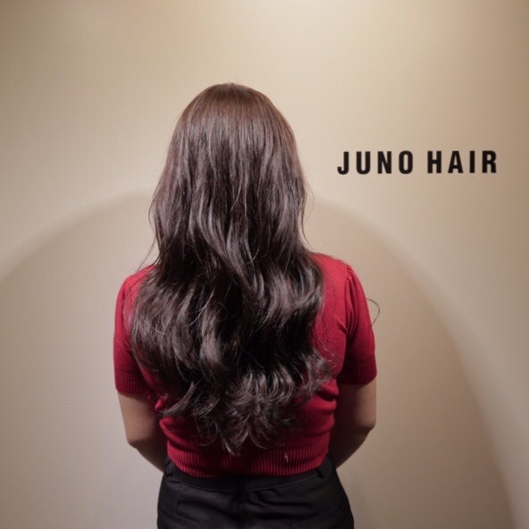 준오헤어롯데몰 수지점에서 트렌드컬러로 염색했어요!