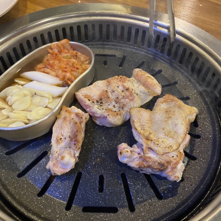 [구로, 구로디지털단지] 숯불 닭갈비 무한리필 맛집 '사계진미' 구로디지털점 후기