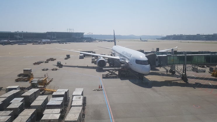  에어캐나다 인천 벤쿠버 탑승기 ac064편 a350