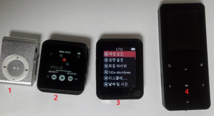  알리익스프레스 MP3플레이어 RUIZU  M5
