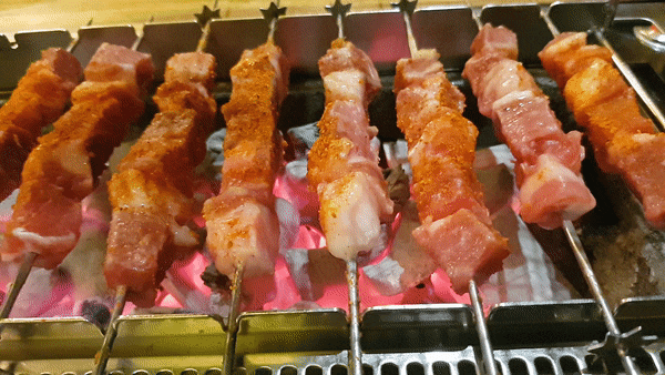  용인 역북 명지대 앞 양꼬치 맛집! '태양부양꼬치' 용인점에서 양꼬치 먹어봤어요~