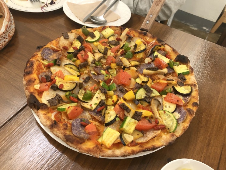  무심천맛집 - 비건 피자 라피자 유기농이라 더 건강한 맛~
