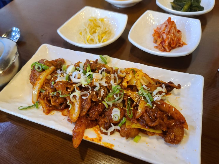 안암역고려대맛집우승식당직화제육볶음