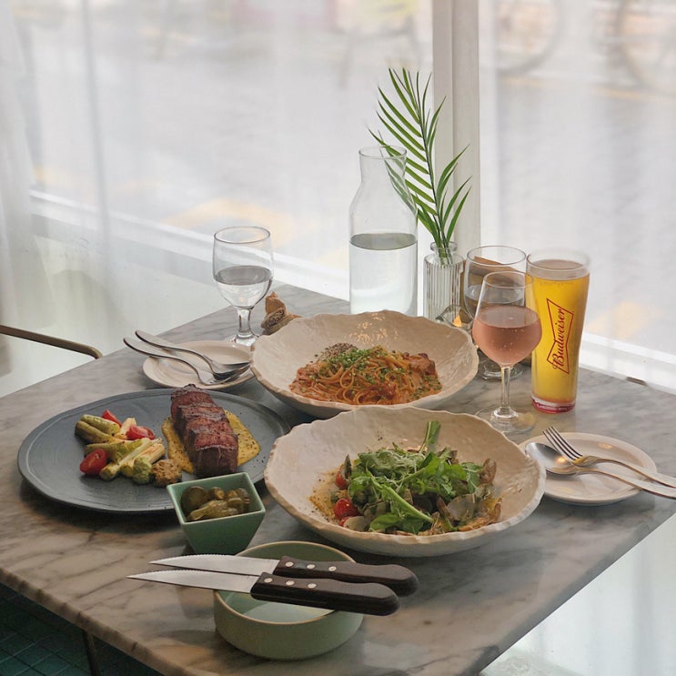 부평 평리단길, 예쁜 파스타 맛집 추천 _ 오캄 (OKLM)