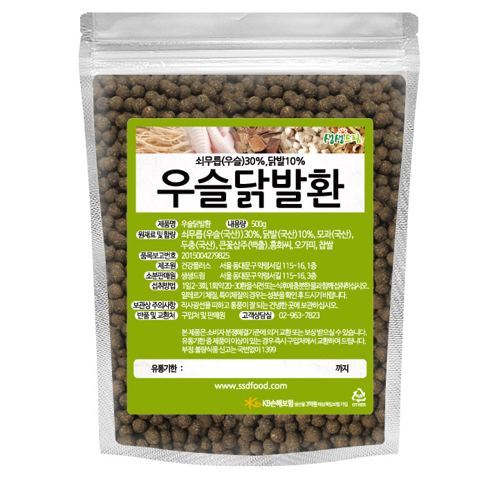  생생드림 우슬닭발환, 500g, 1개