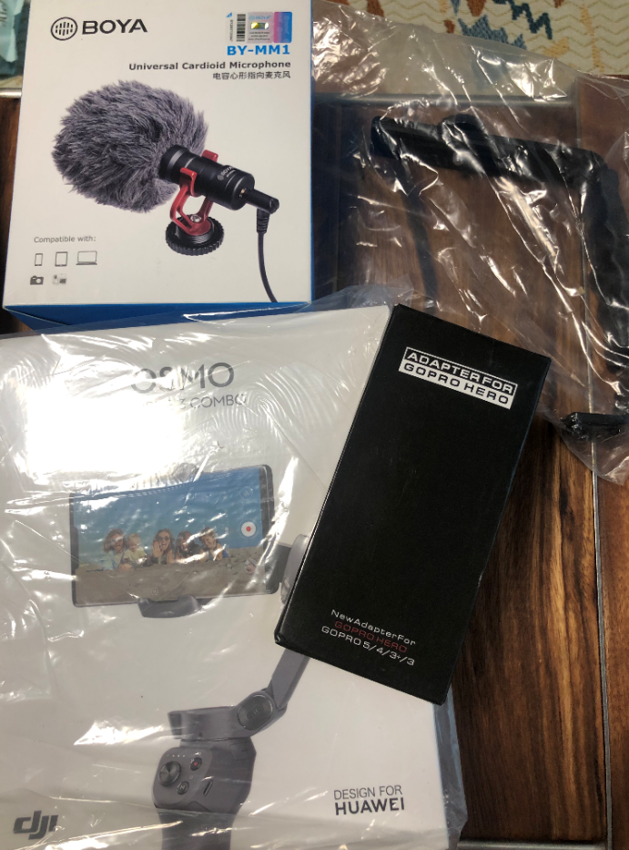 DJI 오즈모모바일3 콤보 삼각대 가방 세트 직구 후기