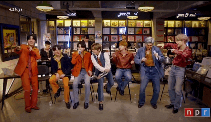 방탄소년단 BTS - NPR Tiny Desk (home) Concert 영상