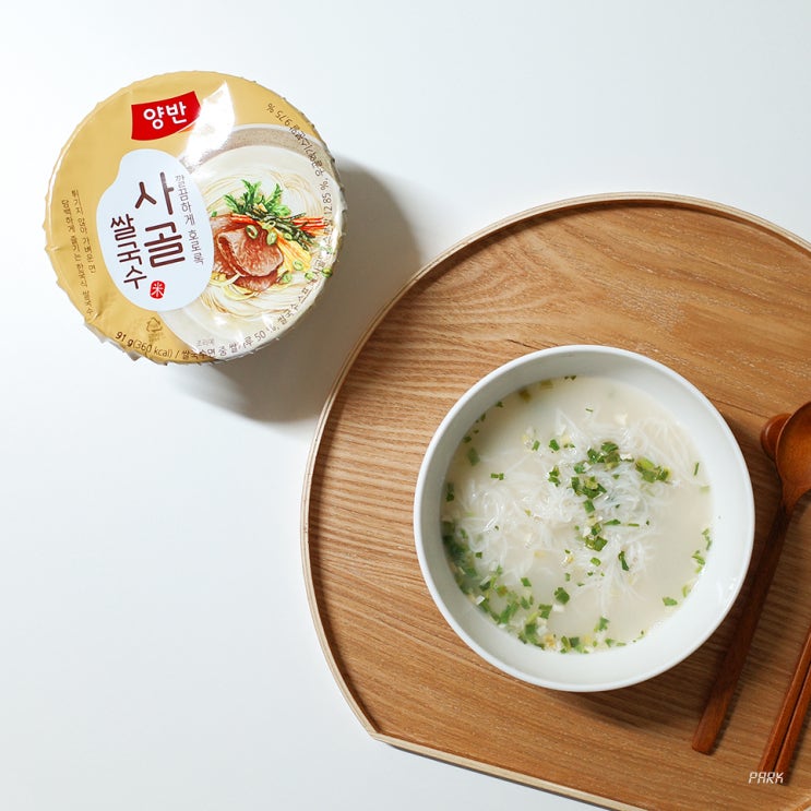  양반 컵쌀국수 미역, 사골 쌀국수 / 간단한 아침, 건강한 야식으로 좋은 제품