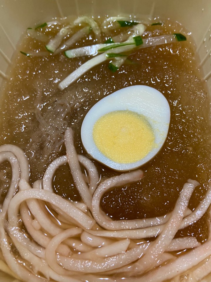  새로운 맛 강남역 육전냉면 설식당 쿠팡이츠 배달 후기