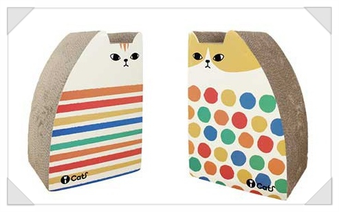  고양이 수직 스크래쳐 - 아이캣 우뚝 선 냥이