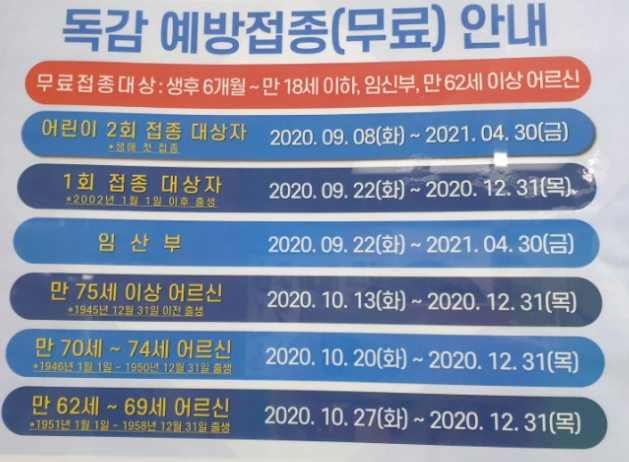  독감백신 무료 접종 일정이 일시 중단... 접종 재개는 2주쯤 뒤 결정