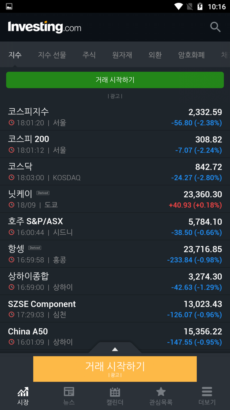 실시간 해외 주식 환율 조회 어플 : 네이버 블로그