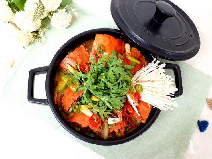  백종원 꽃게탕 끓이는법 ~ 재료와 양념