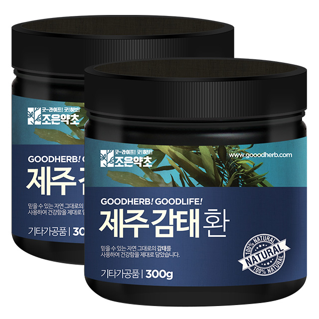  조은약초 프리미엄 감태환, 300g, 2개