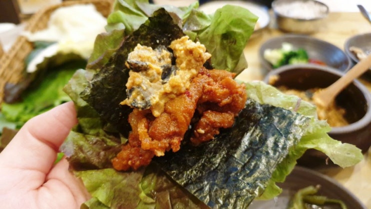  오구당당 부평 제육우렁쌈밥 내돈산 누구나 좋아하는 맛집