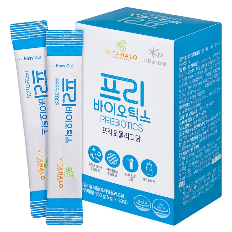  비타할로 프리바이오틱스 프락토올리고당 FOS, 5g, 30개입