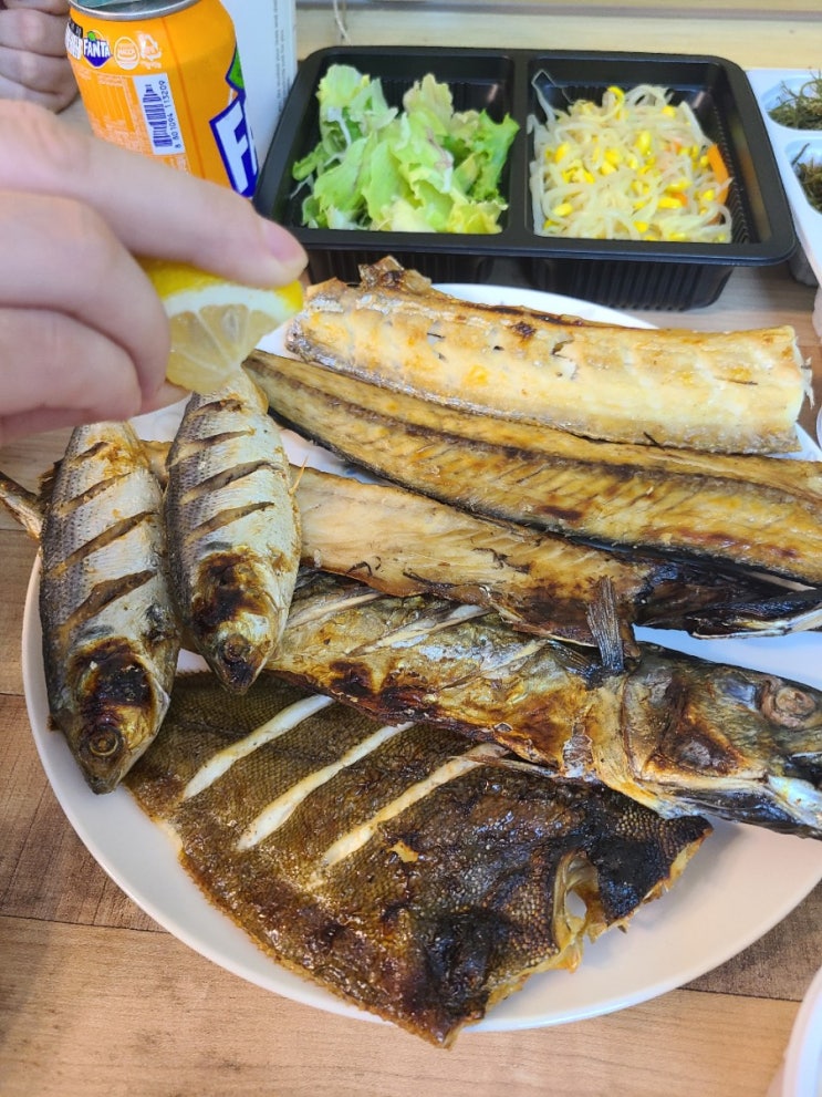  모듬 생선구이 맛집 대전 명태마을