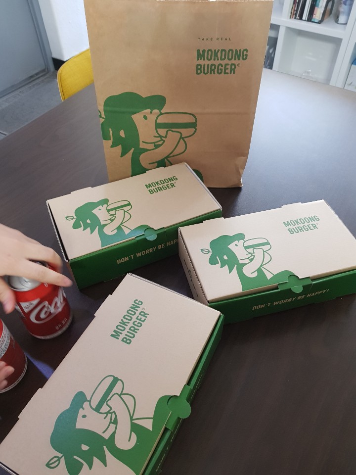  중동수제버거 목동버거 알찬 구성