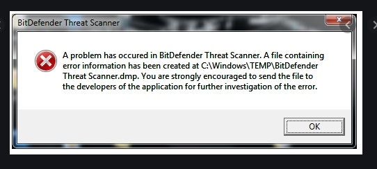 bitdefender threat scanner 오류 창 : 네이버 블로그
