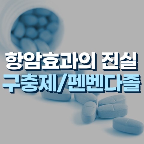  항암효과의 진실은? 구충제(펜벤다졸 등) 테마주 소개