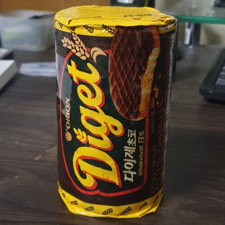  오리온 다이제 초코 (초코다이제) 과자 225g 칼로리(열량) 및 영양성분 정보