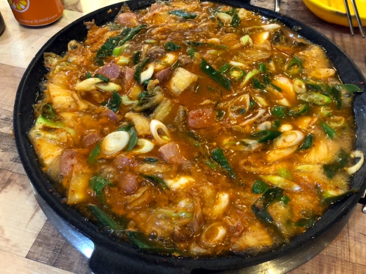  송도스마트밸리맛집 송자매진미부대찌개 냉모밀도 존맛
