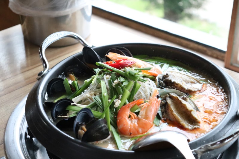 [정동진 썬크루즈 호텔 근처 맛집] 강릉 정동진 조식연화마을 강릉찐맛집