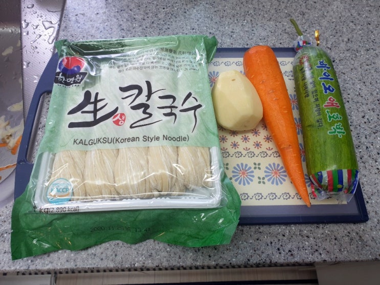 치킨스톡 사용법 , 칼국수를 세배 더 맛있게 먹는 방법