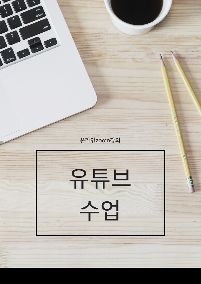  온라인zoom강의 유튜브의 세계에대한 이해