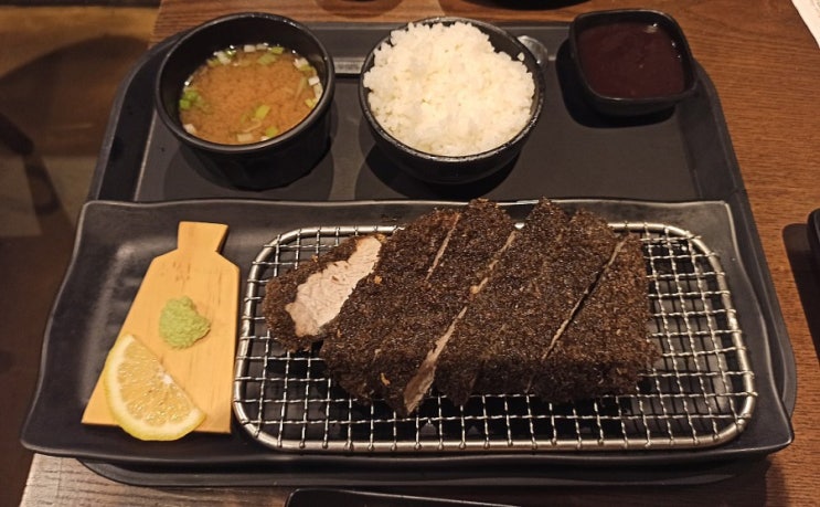  돈카츠맛집 일본돈까스 카츠곳간::구로동맛집(곳간 2인 세트) 후기!