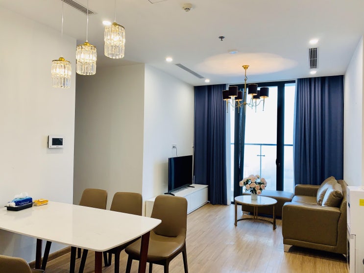  [ 하노이 아파트 임대] 스카이레이크 3룸-풀옵션- 싼집- 고층- S1동 - 0968650193
