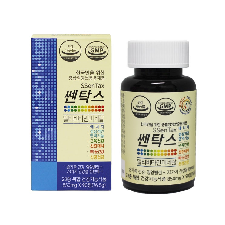  닥터피플 쎈탁스 멀티 비타민 미네랄, 90정, 1개