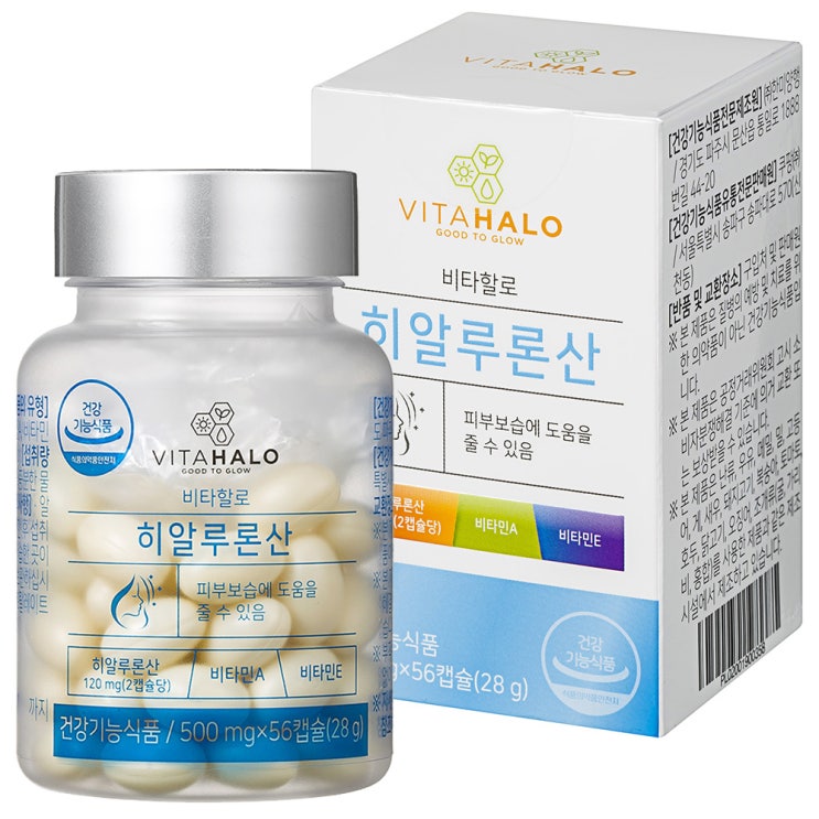  비타할로 수분가득 히알루론산, 56캡슐, 1개