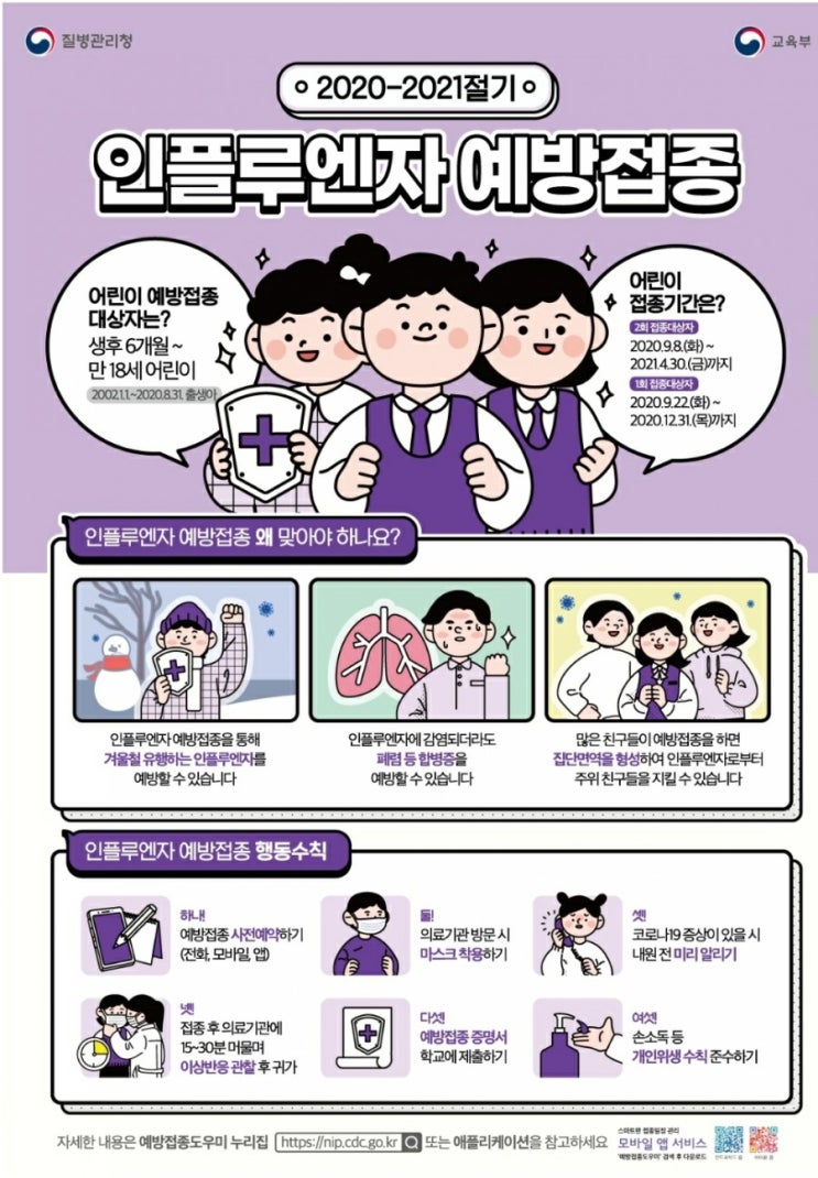  [독감백신 정보] 인플루엔자 예방 접종 백신 제약사별 종류 궁금하시죠? 독감의 모든 것