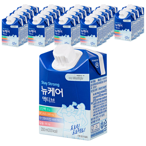  뉴케어 액티브 건강음료, 200ml, 24개