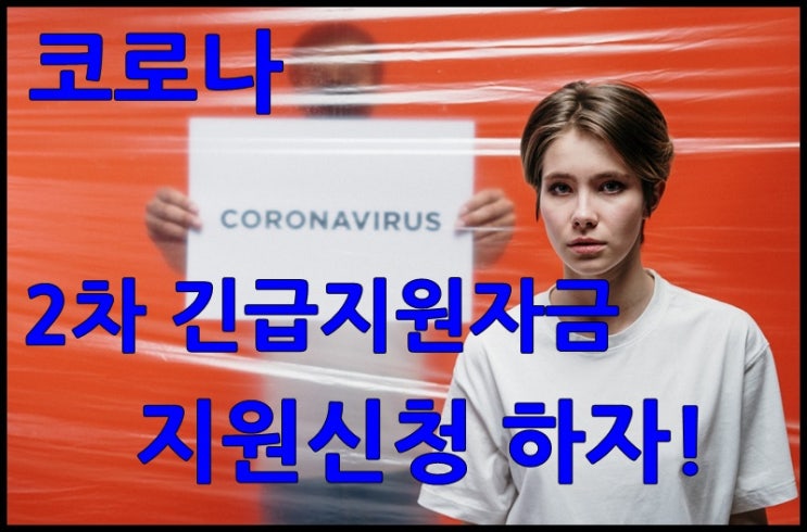  4차추경 2차재난지원금 국회 통과로인한 지원금 대상 및 신청방법