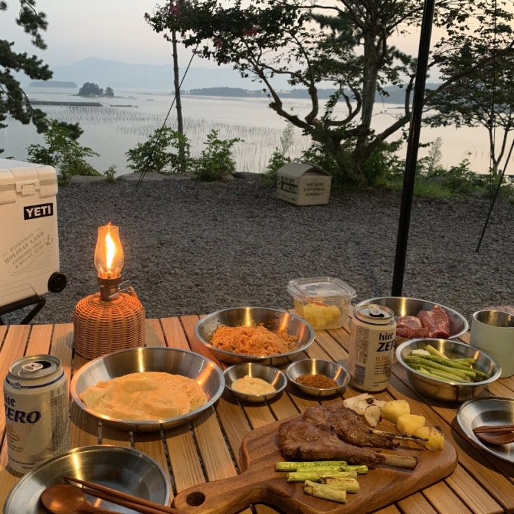  바다 뷰 맛집 사천솔섬 후기 (예약방법 포함)